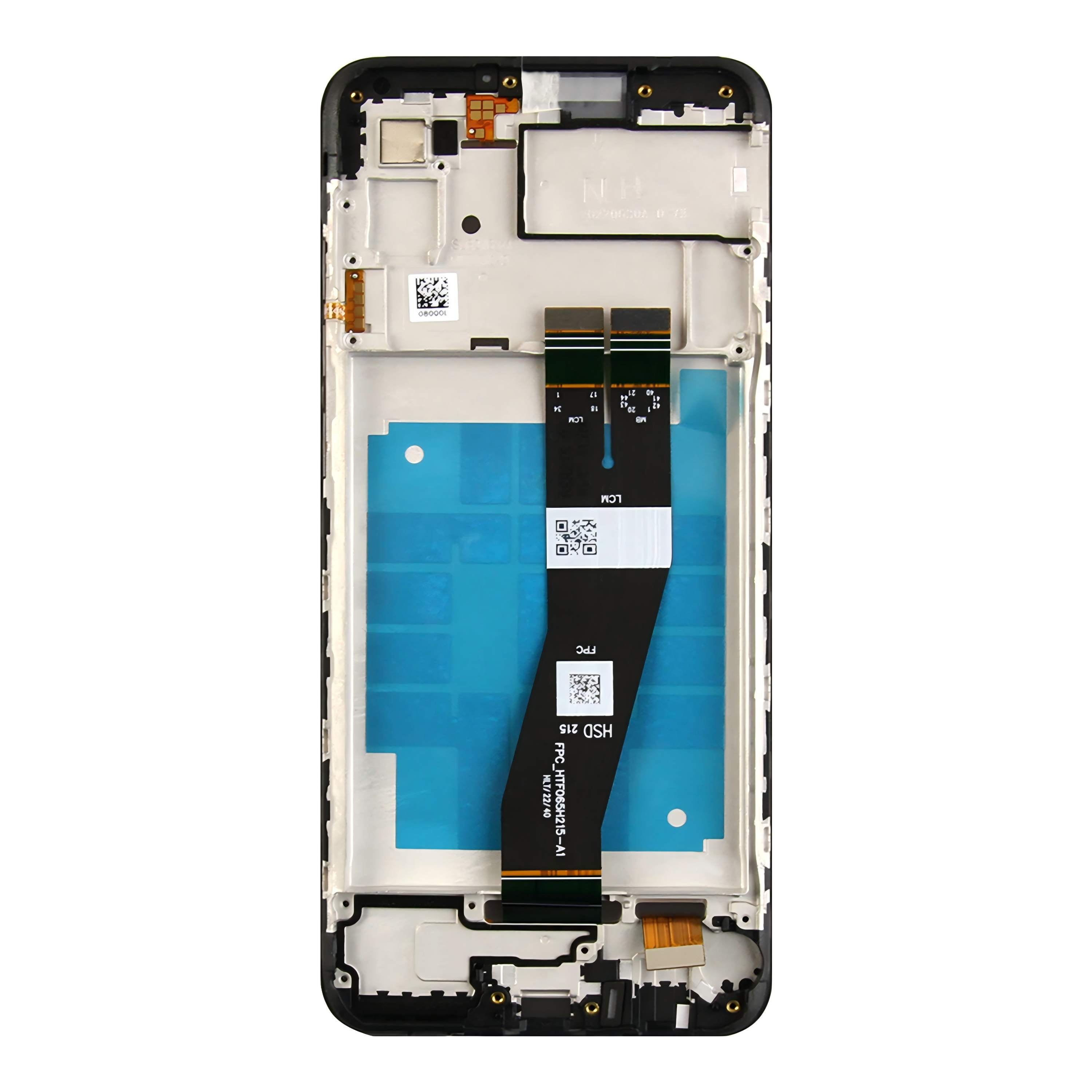 Samsung Galaxy A03 A035F Ecrã e Digitalizador com Aro Preto Service Pack