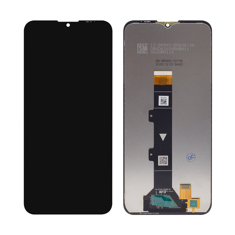 Motorola Moto G10 Ecrã e Digitalizador Sem Estrutura Preto OEM