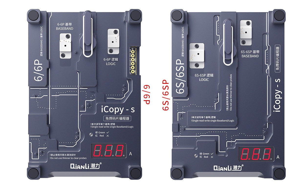 QIANLI iCopy-s 4 in 1 Double-sided Chip Test Stand For Apple iPhone 6. 6P. 6S. 6SP
