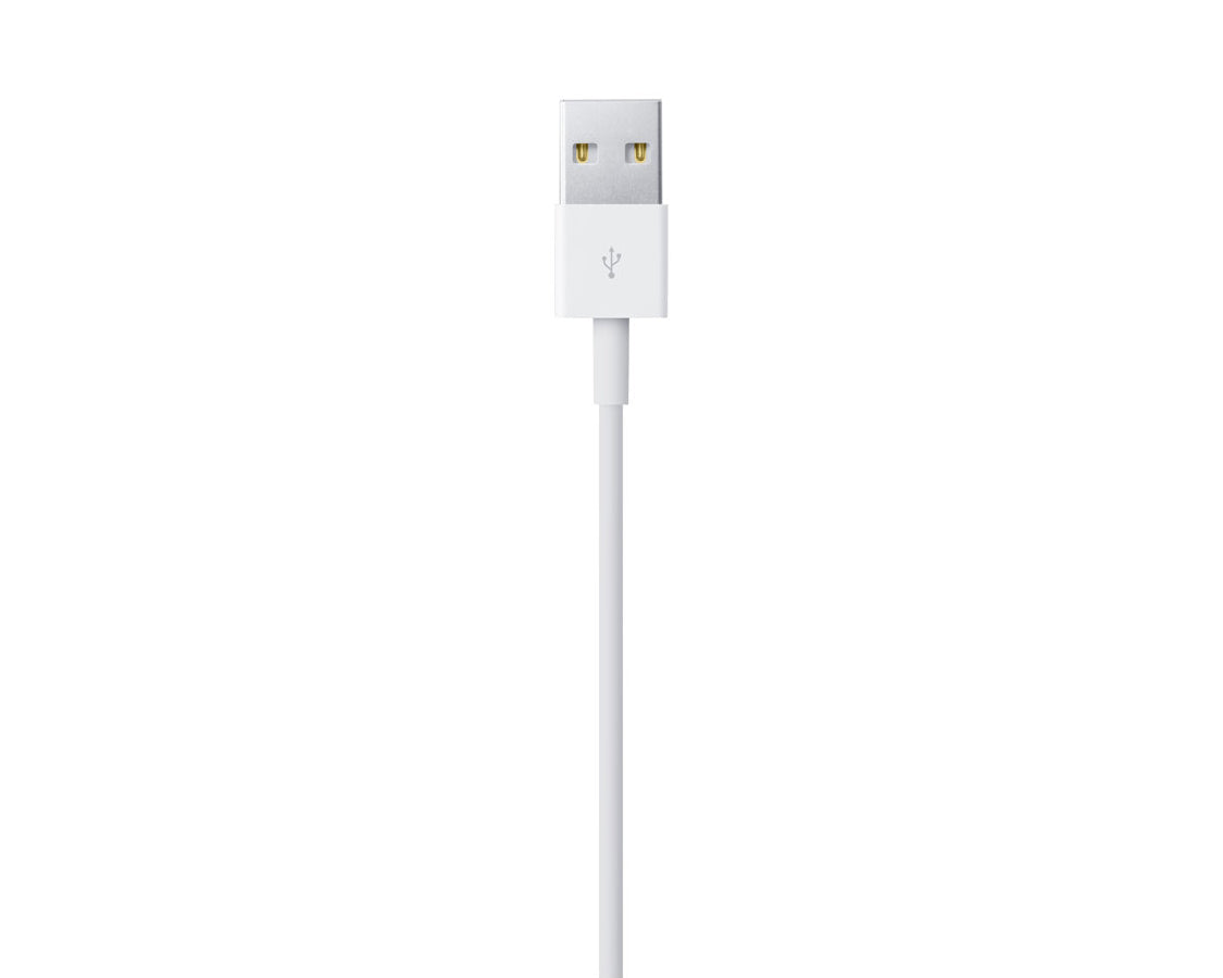 Cabo Apple MD819ZM/A Lightning para USB-A 200 cm Branco, Caixa de Retalho Original
