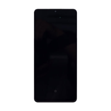 شاشة وديجيتال سامسونج جالاكسي A42 5G A426B مع إطار منشور أسود منقط حزمة خدمة