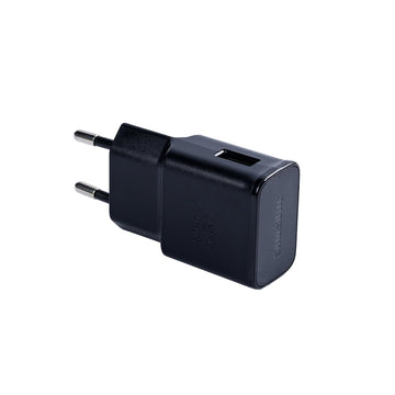 شاحن سامسونج سريع EP-TA200 USB-A 15W أسود بالجملة