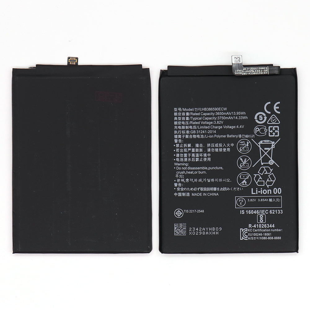 Huawei Honor 8X. Honor 9X Lite Battery Battery HB386590ECW OEM