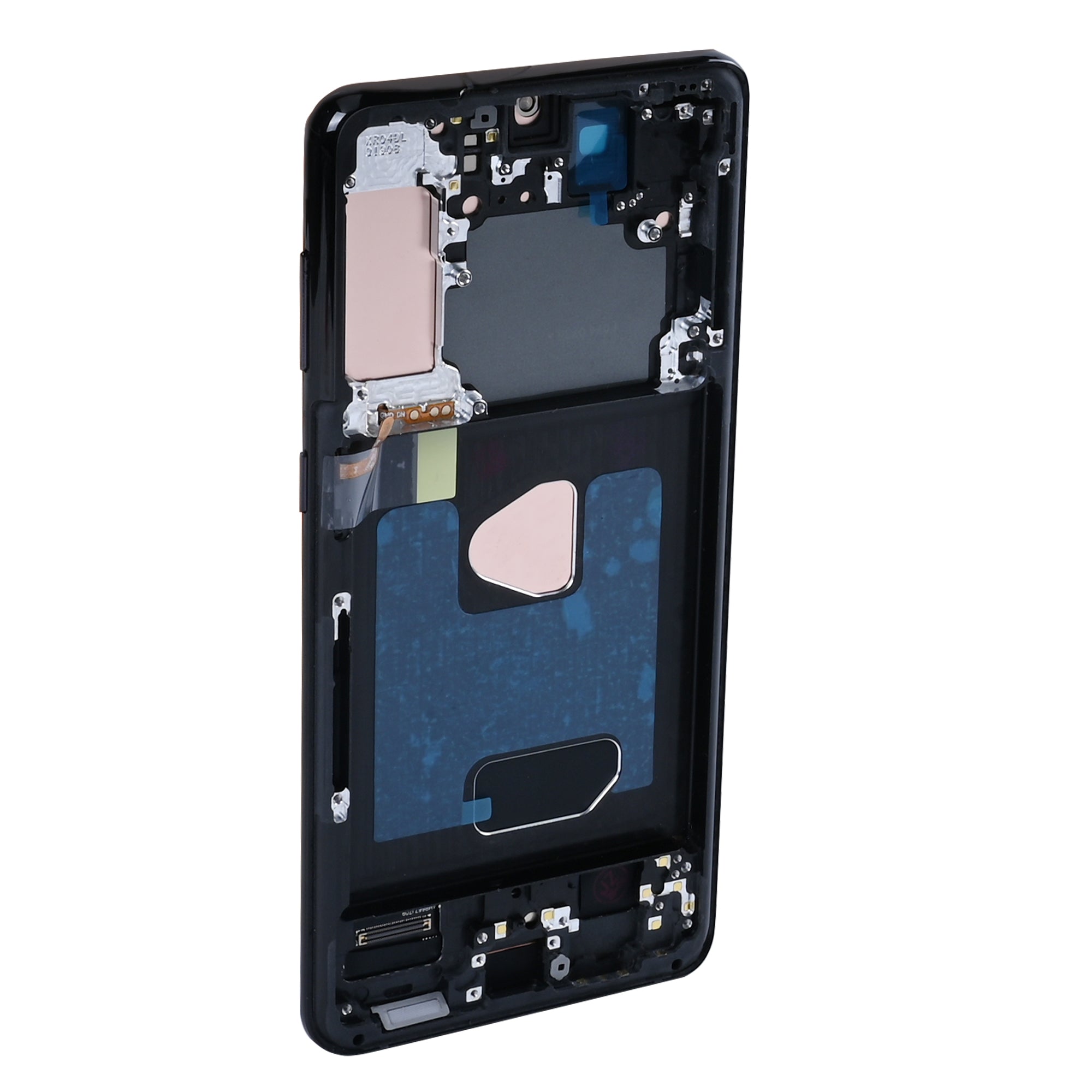 Ecrã e Digitalizador Samsung Galaxy S21 Plus 5G G996B Com Aro Phantom Black Soft-OLED