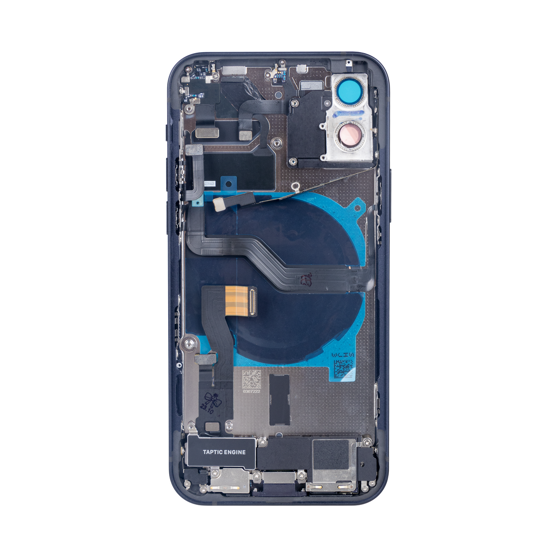 For Apple iPhone 12 Housing With Small Parts Black OEM