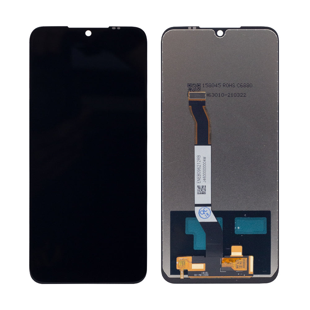 Ecrã e Digitalizador Xiaomi Redmi Note 8T Sem Aro Preto OEM