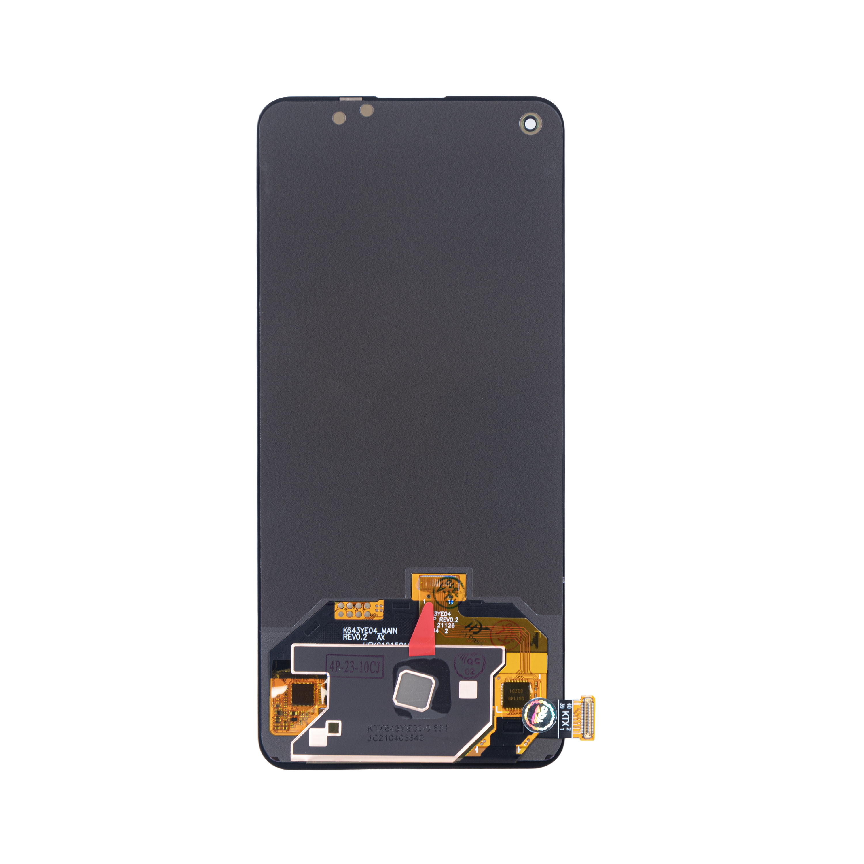 شاشة Realme GT 5G وتاتش بدون إطار أسود OEM