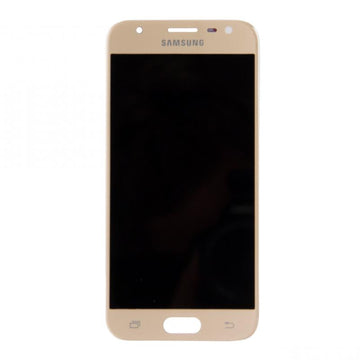 شاشة وديجيتال سامسونج جالاكسي J3 J330F (2017) بدون إطار ذهبي من نوع Soft-OLED