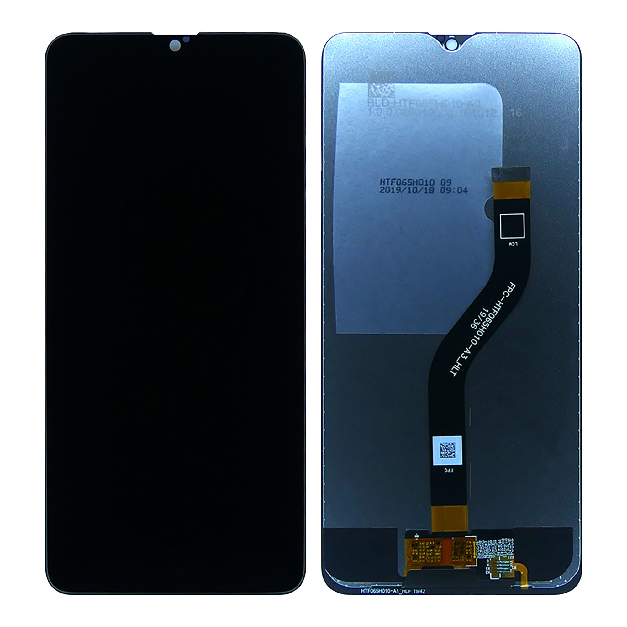 Samsung Galaxy A20s A207F Ecrã e Digitalizador Sem Estrutura Preto OEM