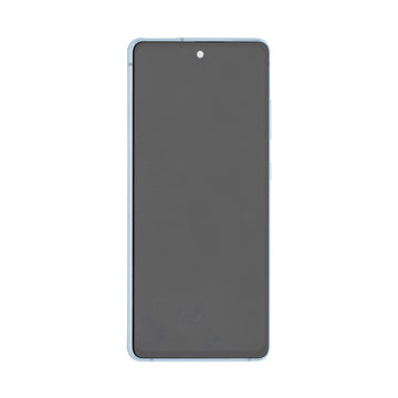 شاشة وديجتايزر مع إطار لهاتف Samsung Galaxy S20 FE 4G G780F. S20 FE 5G G781B بلون Cloud Mint من نوع Soft-OLED