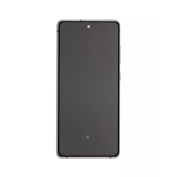 شاشة وديجيتال سامسونج جالكسي S20 FE G780F. G781B 5G مع إطار، لون أبيض سحابي، نوع سوفت-أموليد
