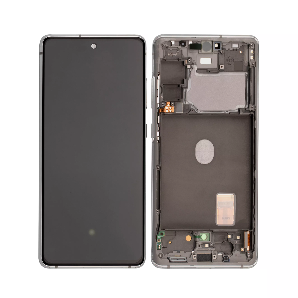 Samsung Galaxy S20 FE G780F. G781B 5G Display And Digitizer With Frame Cloud White Soft-OLED