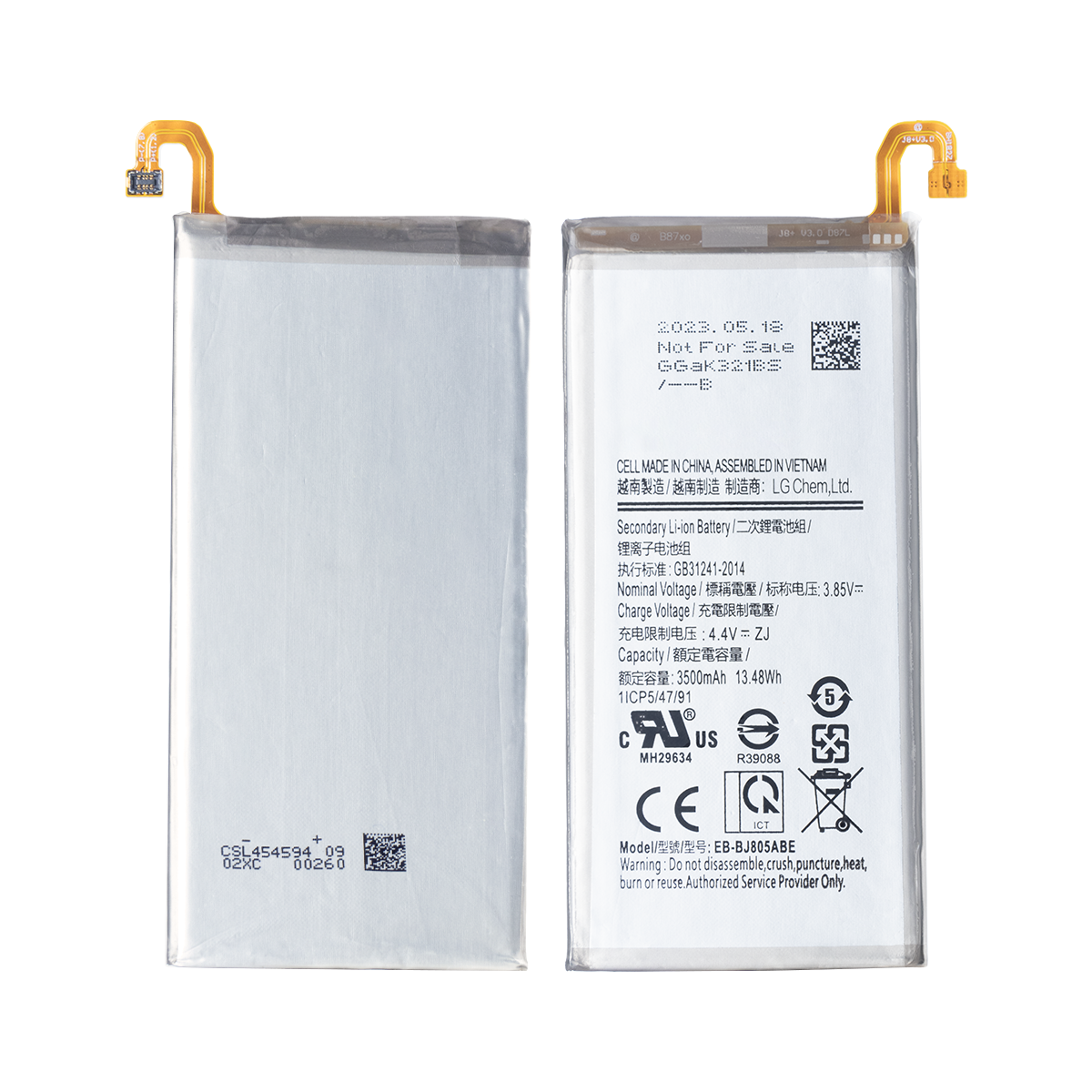 بطارية سامسونج جالكسي A6 بلس A605F EB-BJ805ABE أصلية