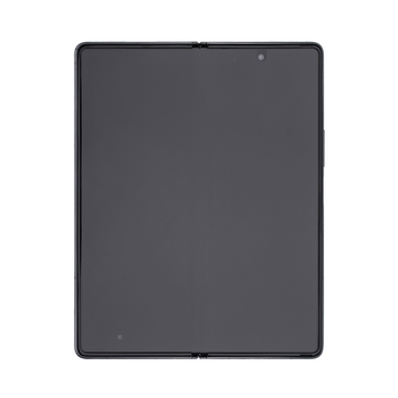 Samsung Galaxy Z Fold2 5G F916B Main Display And Digitizer With Frame Mystic Black With Silver Hinge Service Pack
