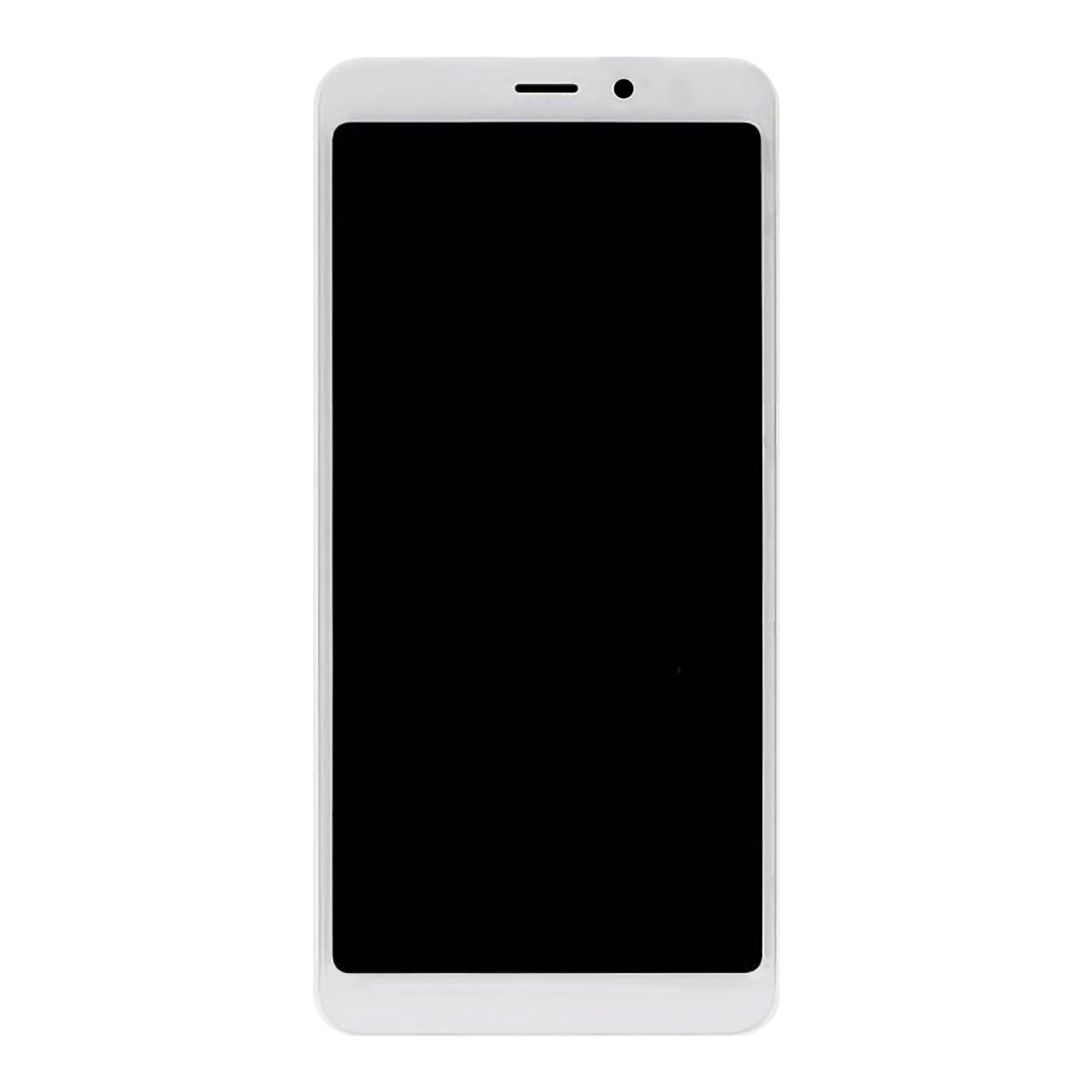 Ecrã e Digitalizador Xiaomi Redmi 6A com Estrutura Branco Service Pack