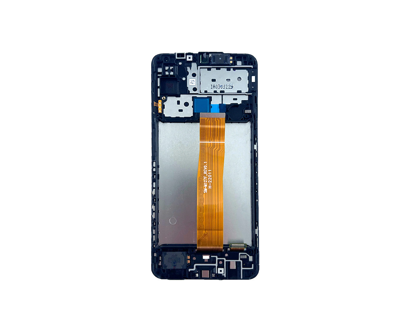 Samsung Galaxy M12 M127F Ecrã e Digitalizador com Aro Preto Service Pack