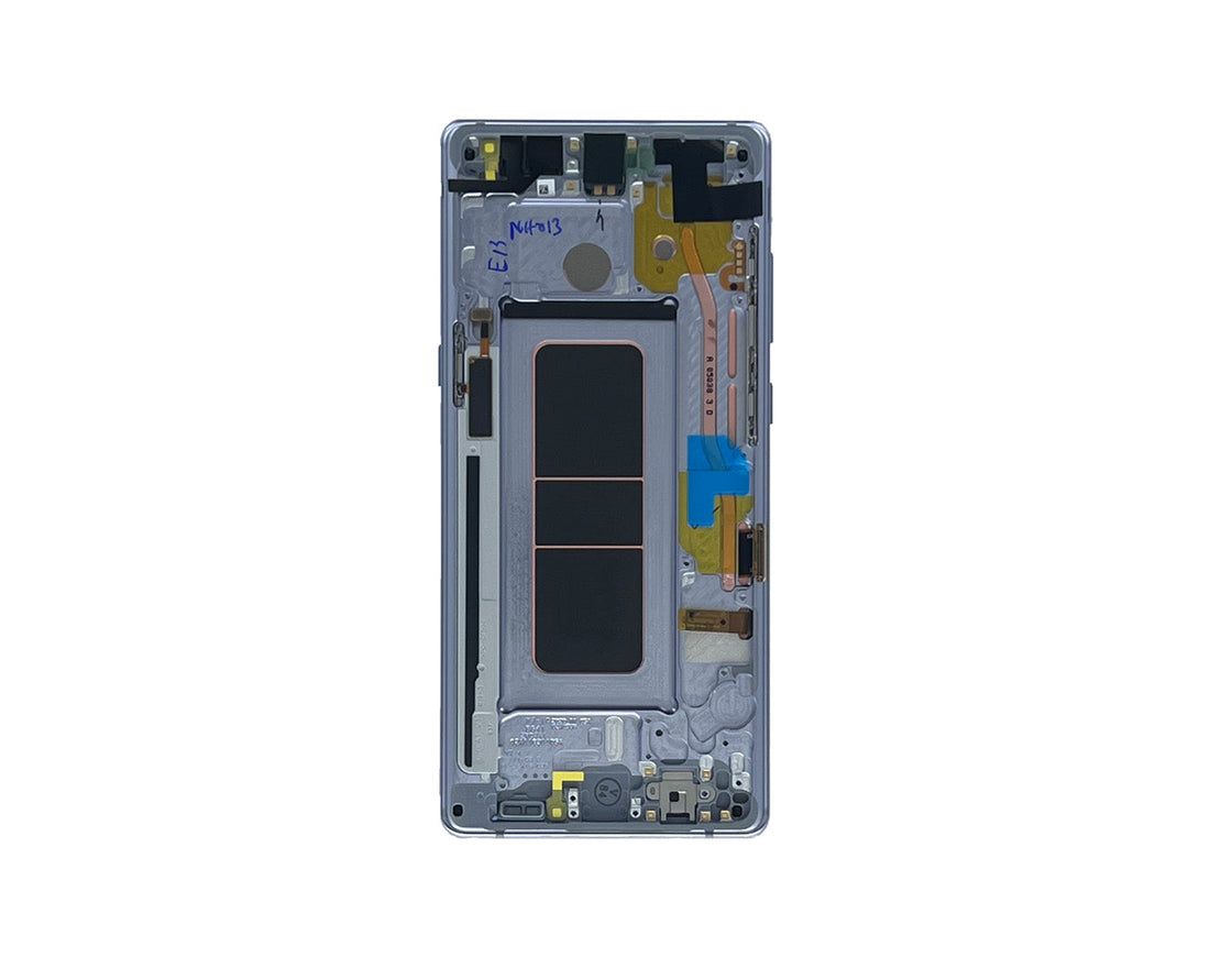 Samsung Galaxy Note 8 N950F Ecrã e Digitalizador com Aro Cinzento Orquídea Service Pack