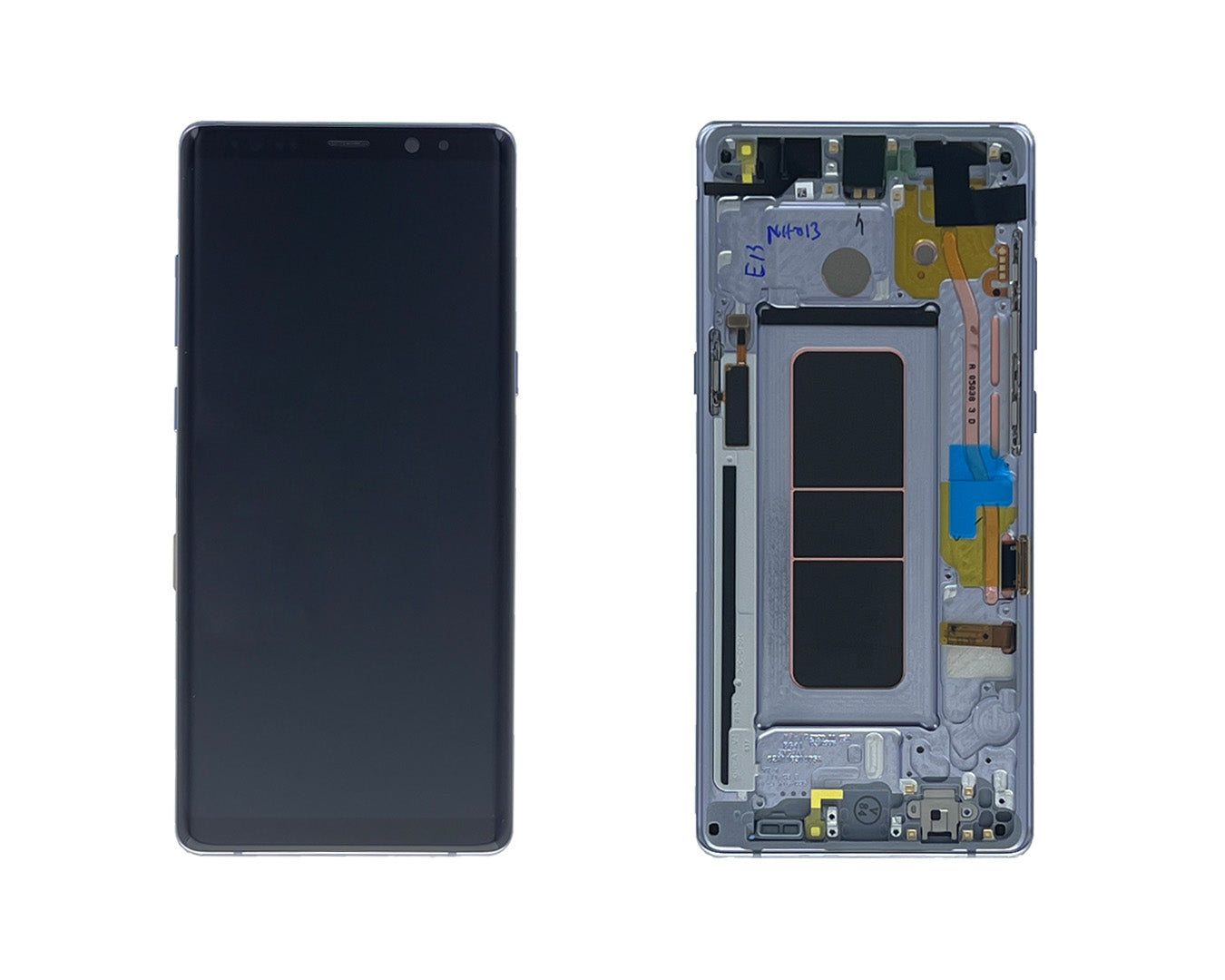 Samsung Galaxy Note 8 N950F Ecrã e Digitalizador com Aro Cinzento Orquídea Service Pack