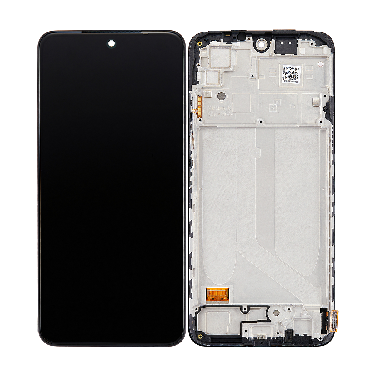 Ecrã e Digitalizador Xiaomi Redmi Note 10. Note 10S com Moldura Cinzento Onyx OEM