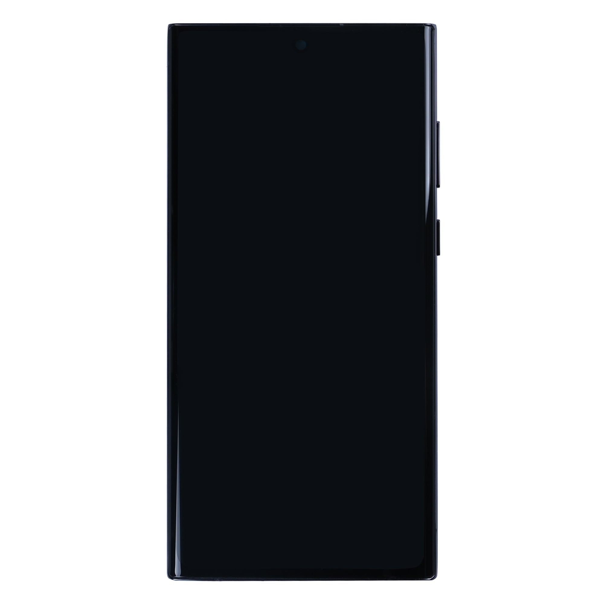 Samsung Galaxy S22 Ultra 5G S908B Display And Digitizer With Frame Phantom Black Soft-OLED