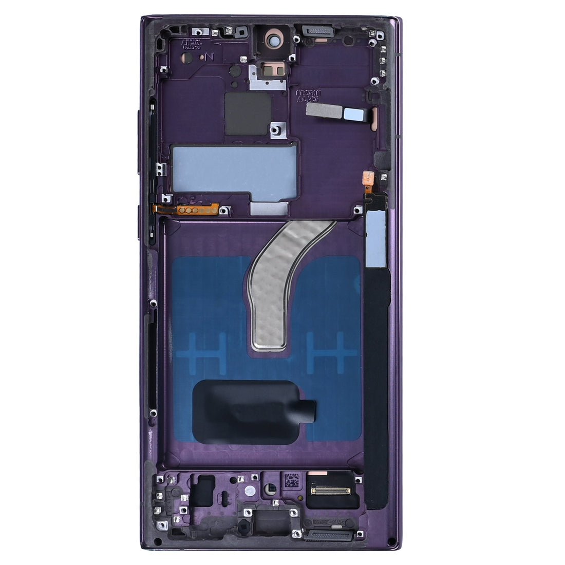 Samsung Galaxy S22 Ultra S908B Display And Digitizer With Frame Burgundy Soft-OLED