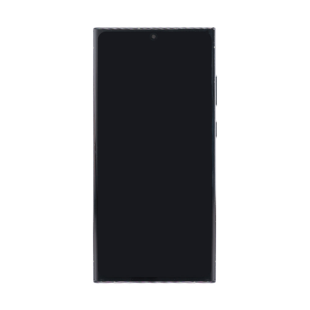 Samsung Galaxy S23 Ultra S918B Ecrã e Digitalizador com Aro Verde Soft-OLED