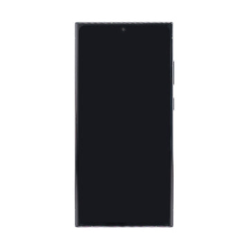 Samsung Galaxy S23 Ultra S918B Ecrã e Digitalizador com Aro Verde Soft-OLED