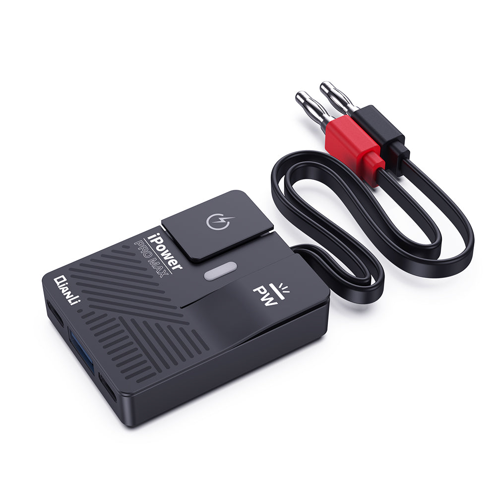 QIANLI iPower Pro Max (الجيل السادس) لهواتف آبل آيفون 6 إلى آيفون 11 سلسلة أسود