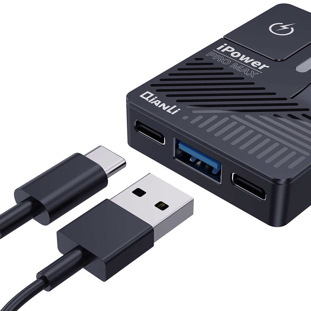 QIANLI iPower Pro Max (الجيل السادس) لهواتف آبل آيفون 6 إلى آيفون 11 سلسلة أسود