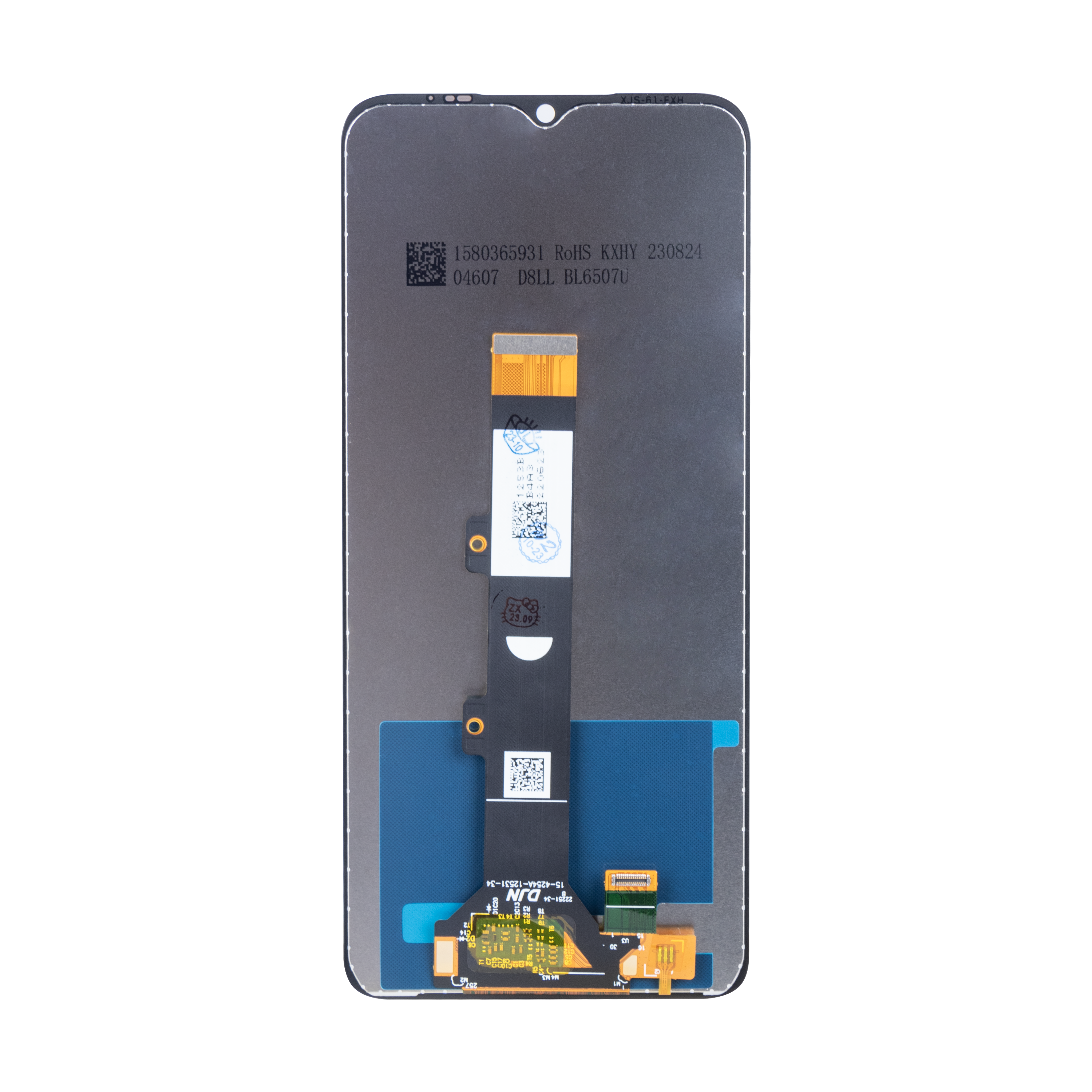 Motorola Moto E22i شاشة وديجيتالايزر بدون إطار أسود OEM