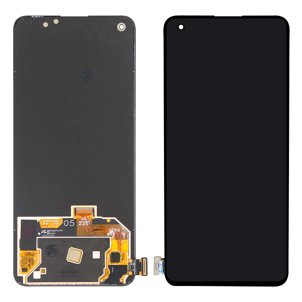 Ecrã e Digitalizador OnePlus Nord 2T Sem Moldura Preto OEM