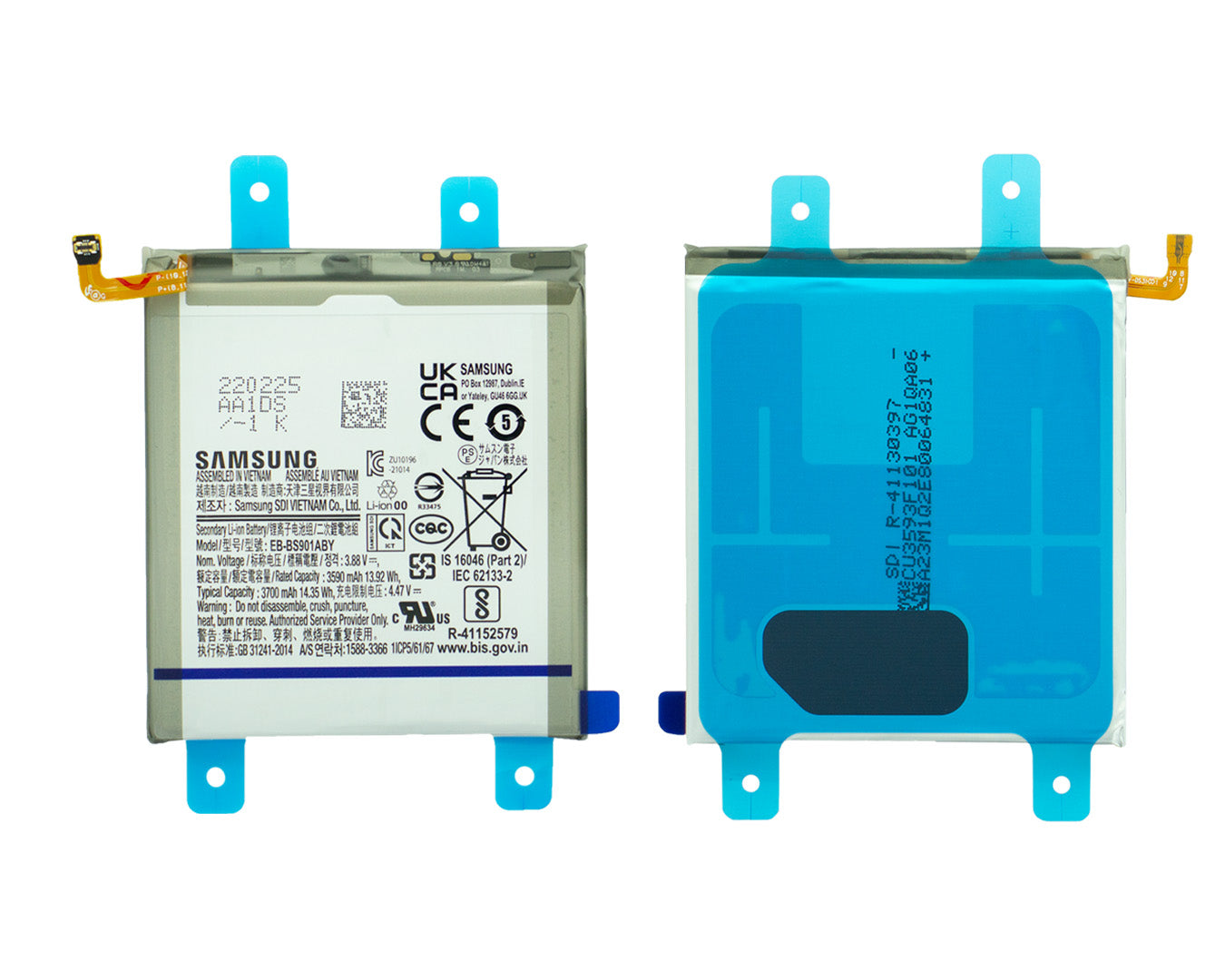 بطارية سامسونج جالكسي S22 S901B EB-BS901ABY أصلية