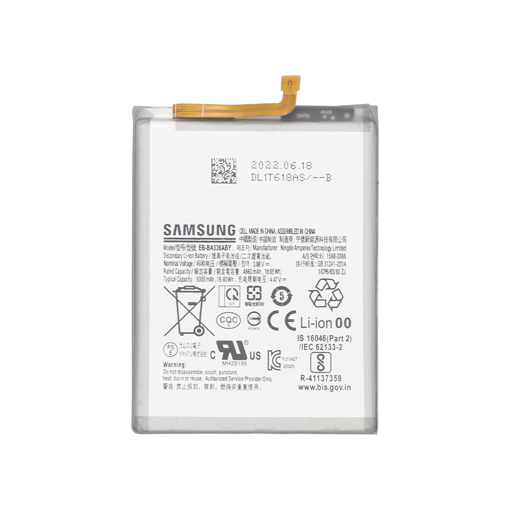 Samsung Galaxy A33 5G A336. A53 5G A536 Battery EB-BA536ABY. EB-BA336ABY OEM