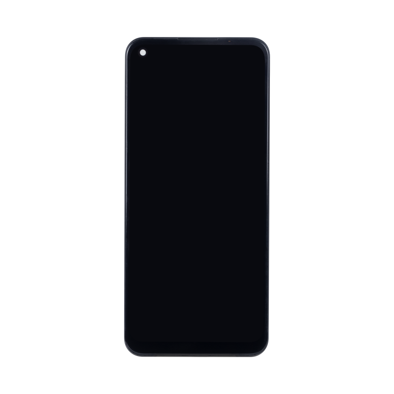 Ecrã e Digitalizador Oppo A53 4G. A53S 4G com Aro Preto OEM