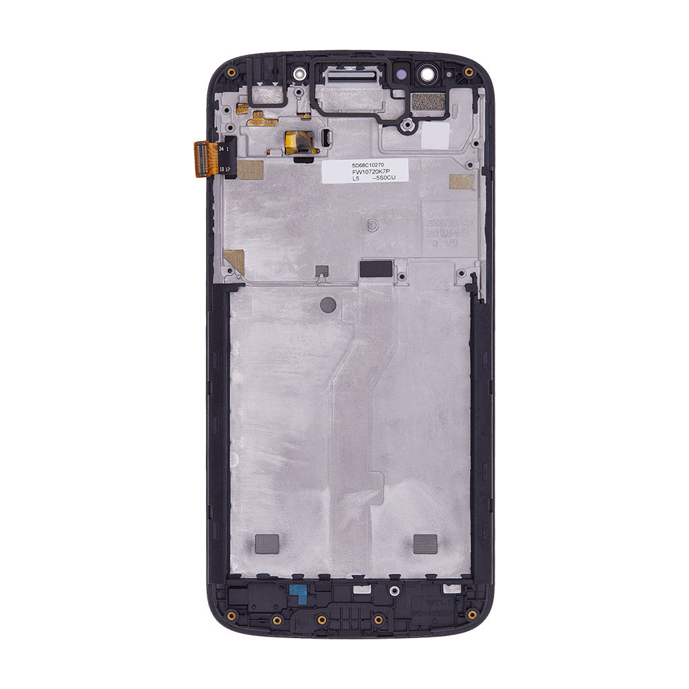 Motorola Moto E5 Play Ecrã e Digitalizador com Aro Preto OEM