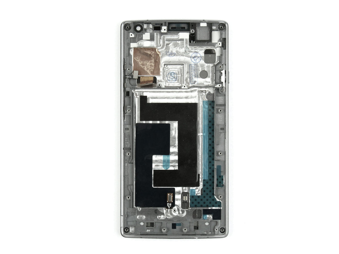 شاشة عرض OnePlus Two ومحول رقمي مع إطار أسود أصلي