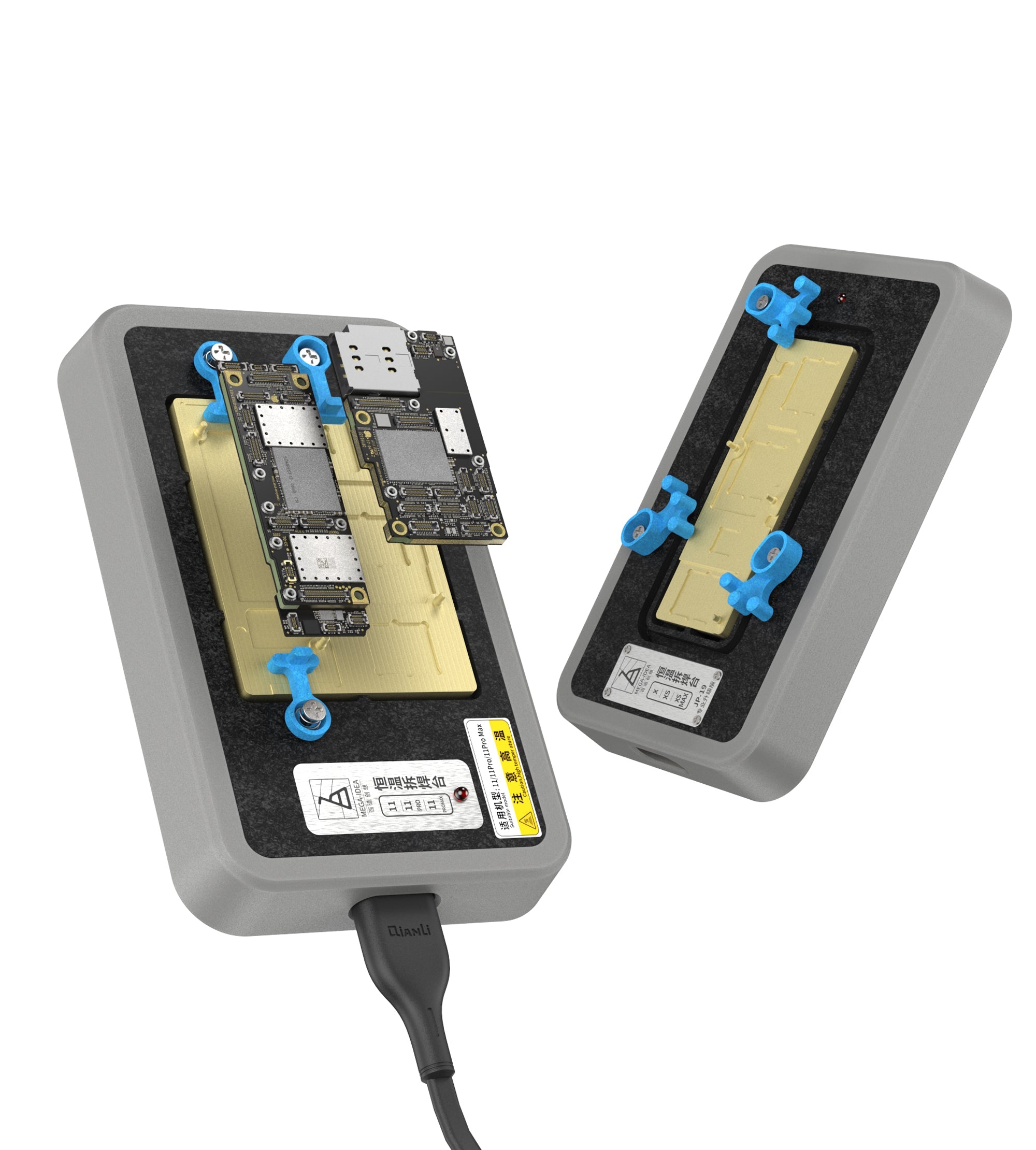 QIANLI MEGA-IDEA Preheater Soldering Platform For Apple iPhone 11 . iPhone 11 Pro . iPhone 11 Pro Max