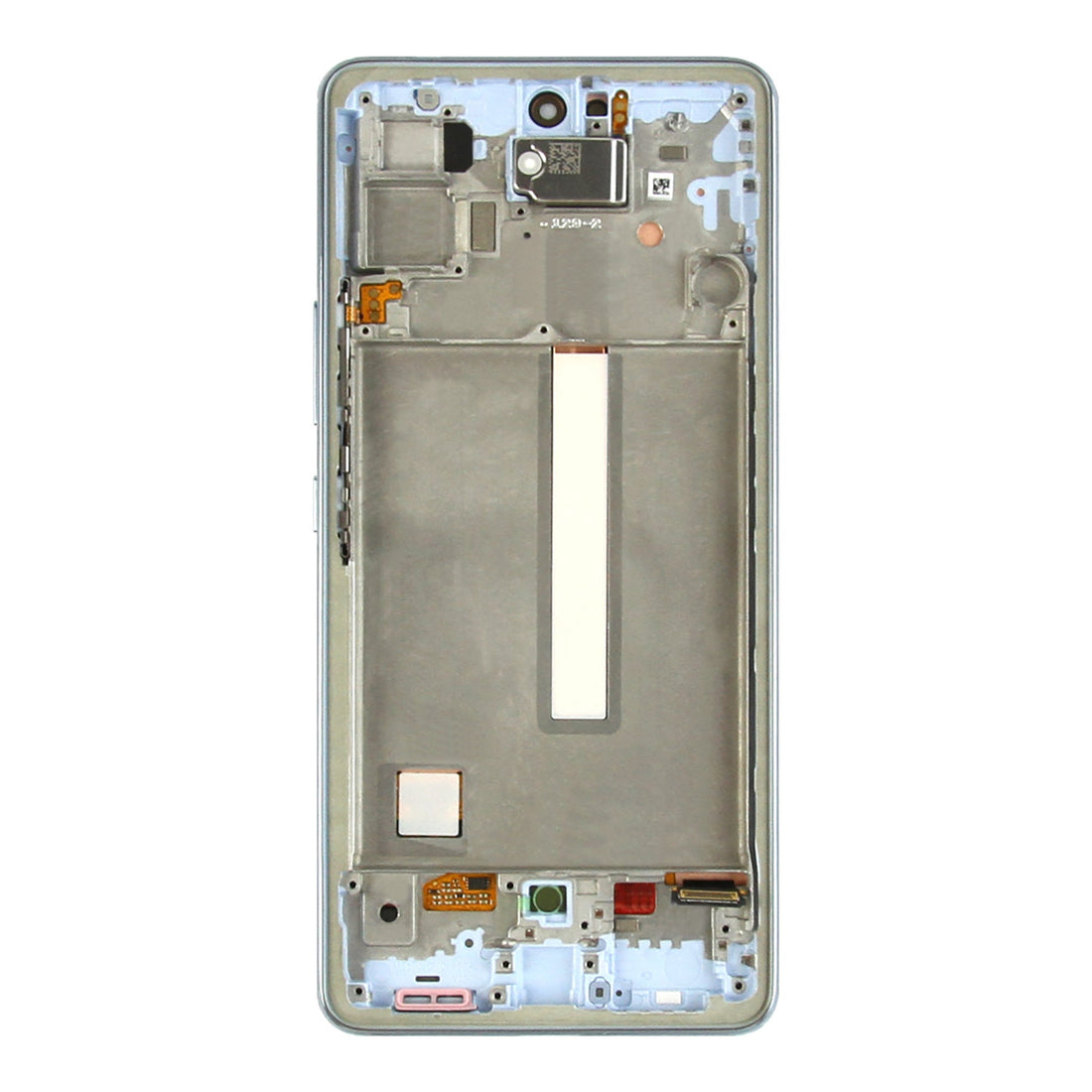 Samsung Galaxy A53 5G A536B Display And Digitizer With Frame Blue Service Pack
