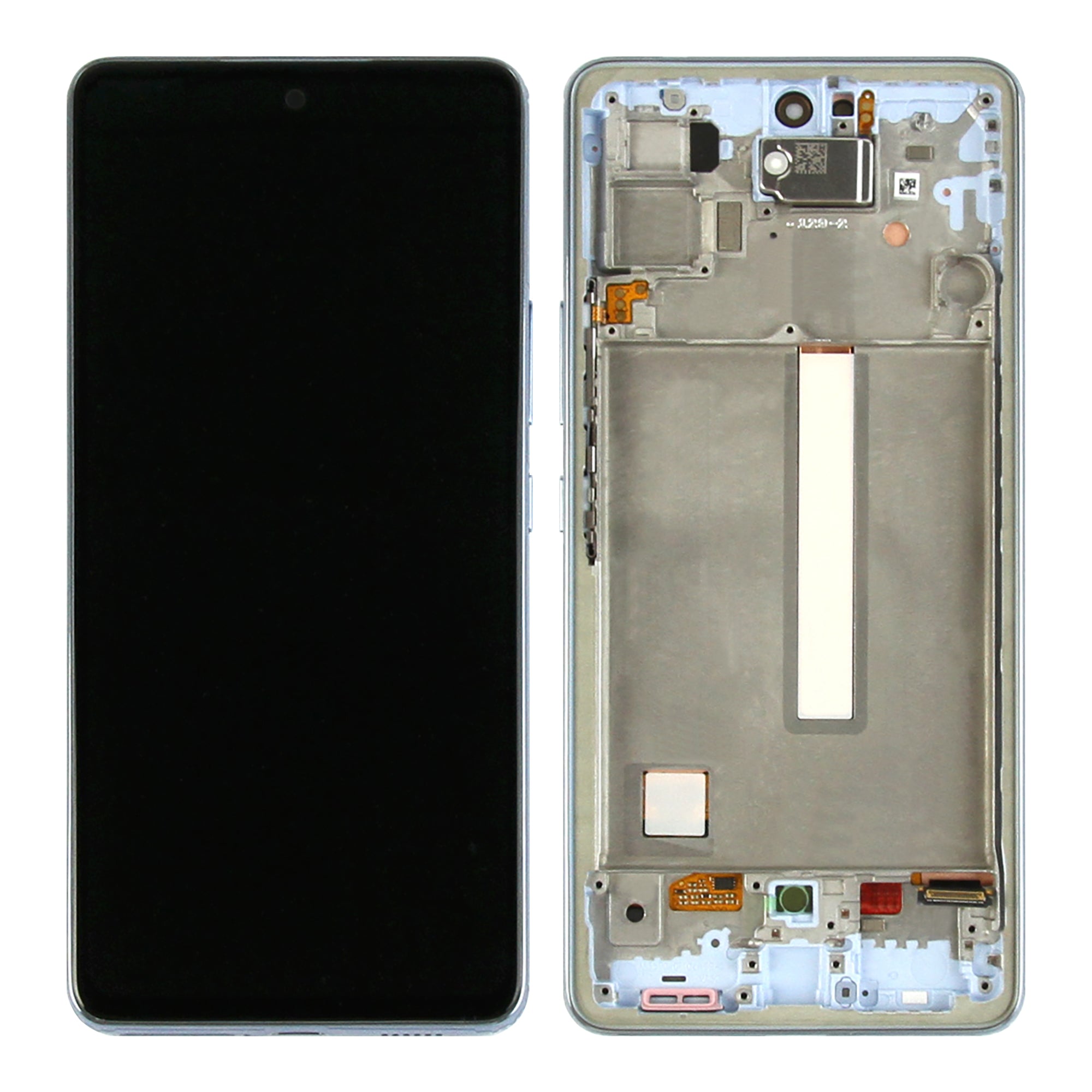 Samsung Galaxy A53 5G A536B Ecrã e Digitalizador Com Aro Azul Service Pack