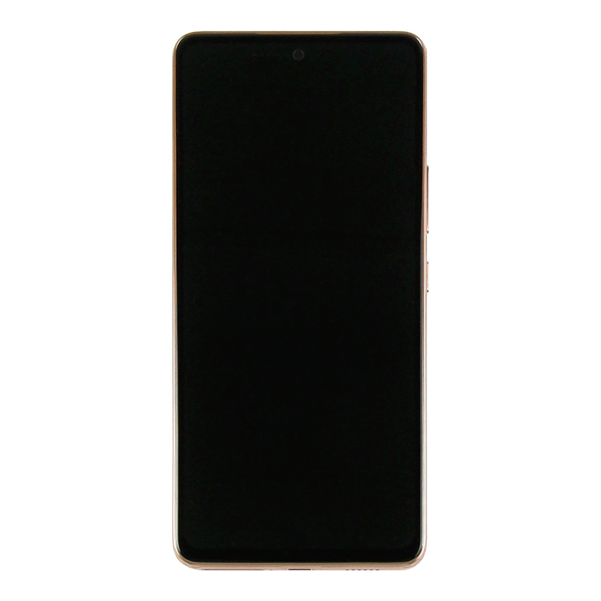 شاشة سامسونج جالاكسي A53 5G A536B ومحول رقمي مع إطار (Peach Service Pack)