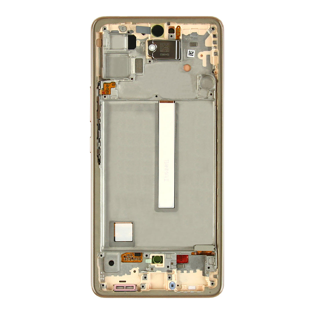 Samsung Galaxy A53 5G A536B Display e Digitalizador com Aro Peach Service Pack
