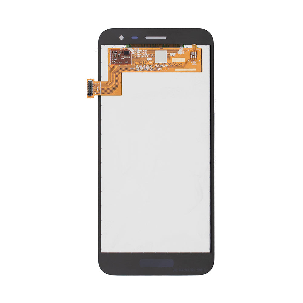 شاشة وديجتايزر لهاتف سامسونج جالاكسي J2 Core J260F بدون إطار - أسود (OEM)
