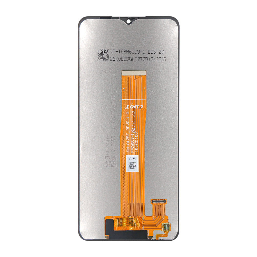 Samsung Galaxy M12 M127F. شاشة وعربة A32 5G A326B بدون إطار أسود OEM