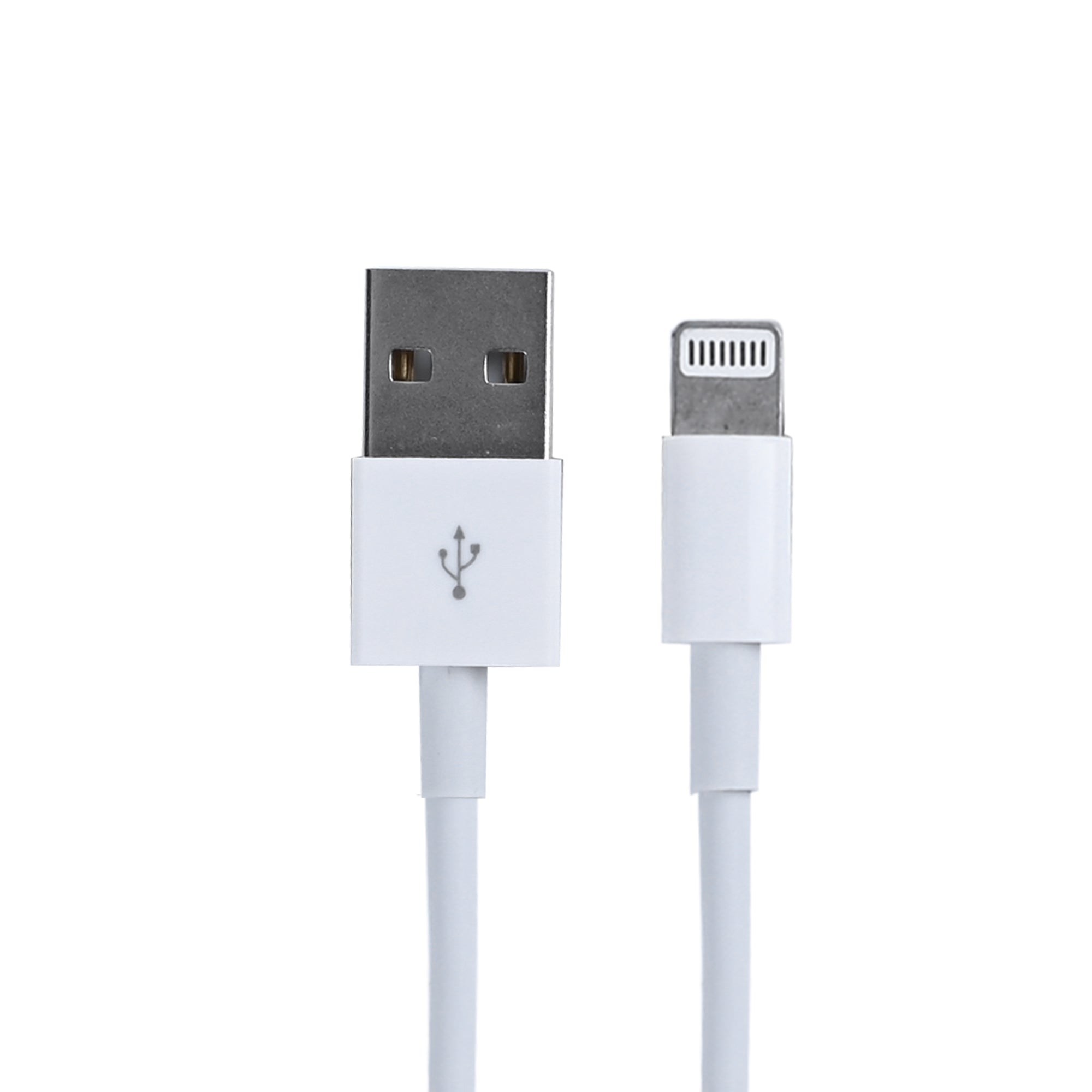 Para Cabo USB-A para Lightning Apple 100cm Branco Caixa de Retalho