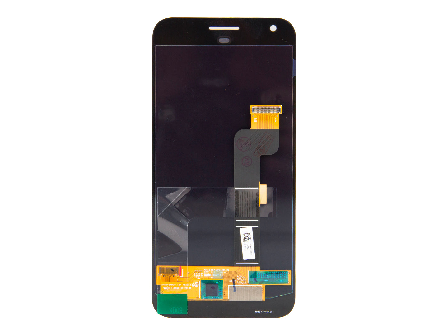 Google Pixel XL Ecrã e Digitalizador sem Estrutura Preto Soft-OLED