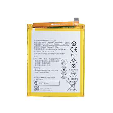 Bateria Huawei P20 Lite. P10 Lite. P9. P9 Lite. P Smart. Honor 8. P8 Lite (2017) HB366481ECW OEM
