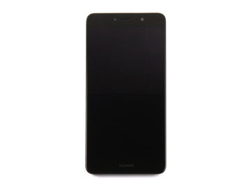 Ecrã e Digitalizador Huawei Y7 com Aro Preto OEM