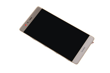 Ecrã e Digitalizador com Armação Dourados Huawei P9 Plus OEM