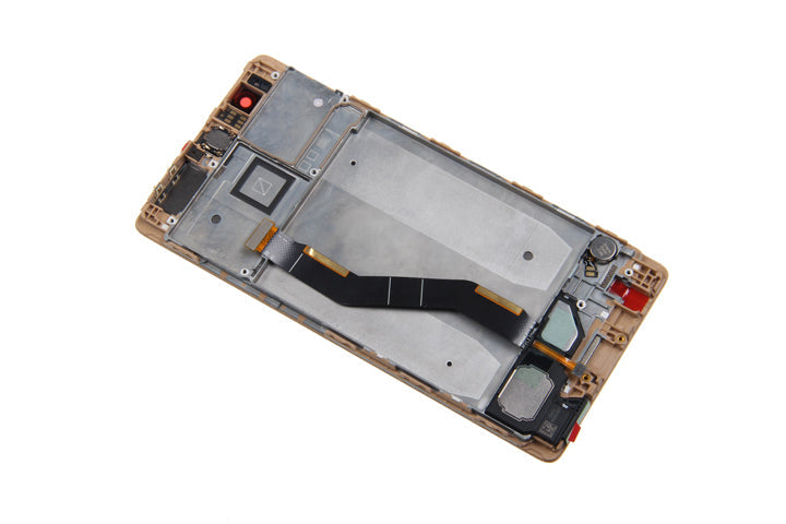 Ecrã e Digitalizador com Armação Dourados Huawei P9 Plus OEM