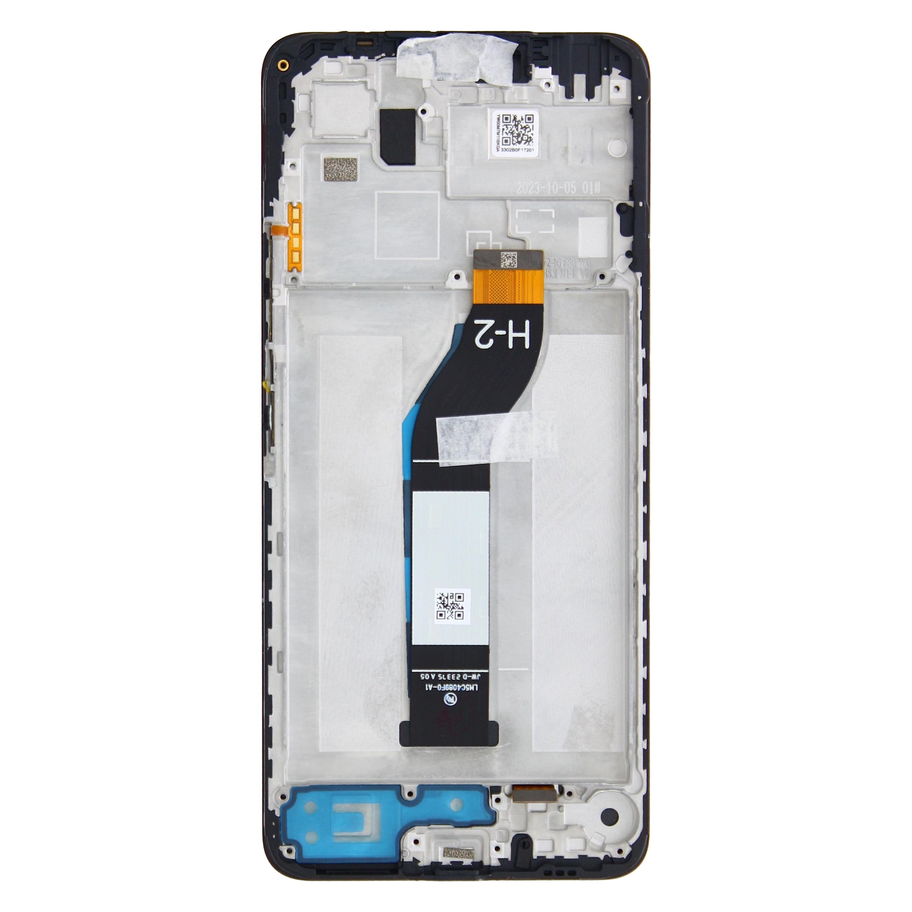 Xiaomi Redmi 13C 4G. Poco C65 Display And Digitizer With Frame Black Service Pack